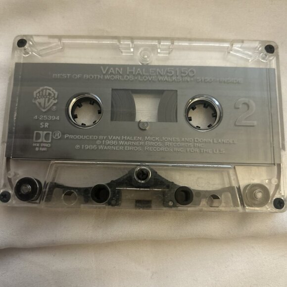 5150 by Van Halen Cassette, Mar-1986, Warner Bros. VGC - Picture 7 of 8